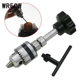 

Drill bit set Semi-Automatic Mini Manual Hand Drill Chuck With Black Wrench 0.6-6mm