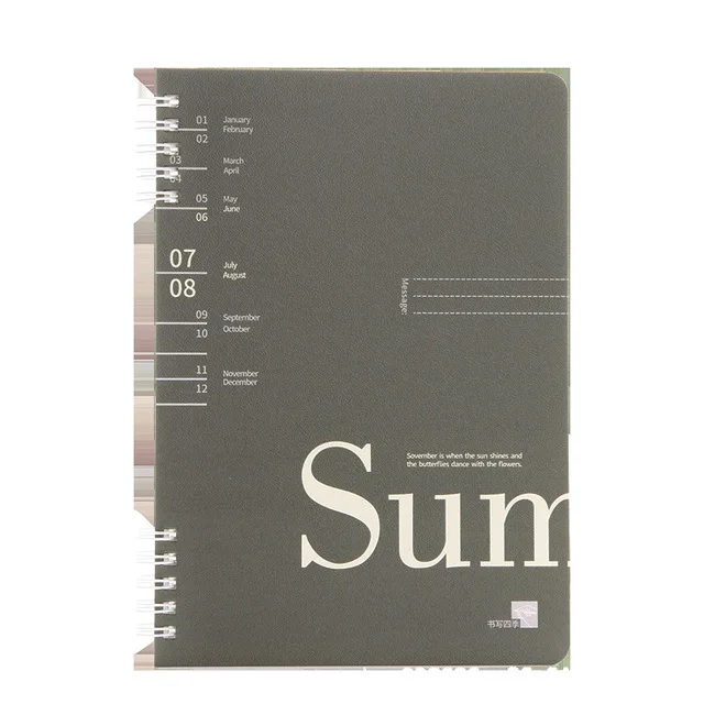 

Ежедневник A5, ежедневник на спирали, блокнот и журналы, ежедневник с отрывными листами кавайный блокнот, канцелярские принадлежности для школы 2020