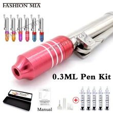 0,3 мл мезо губа Филлер инъекции гиалурон ручка для лица Нос увеличение кожный Филлер удаления морщин впрыска гиалуронико инъекции