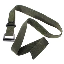 1pc Wasit Strap Professional Practical Wasit Strap Canvas Belt For Militaries Fire Rescue Hunting