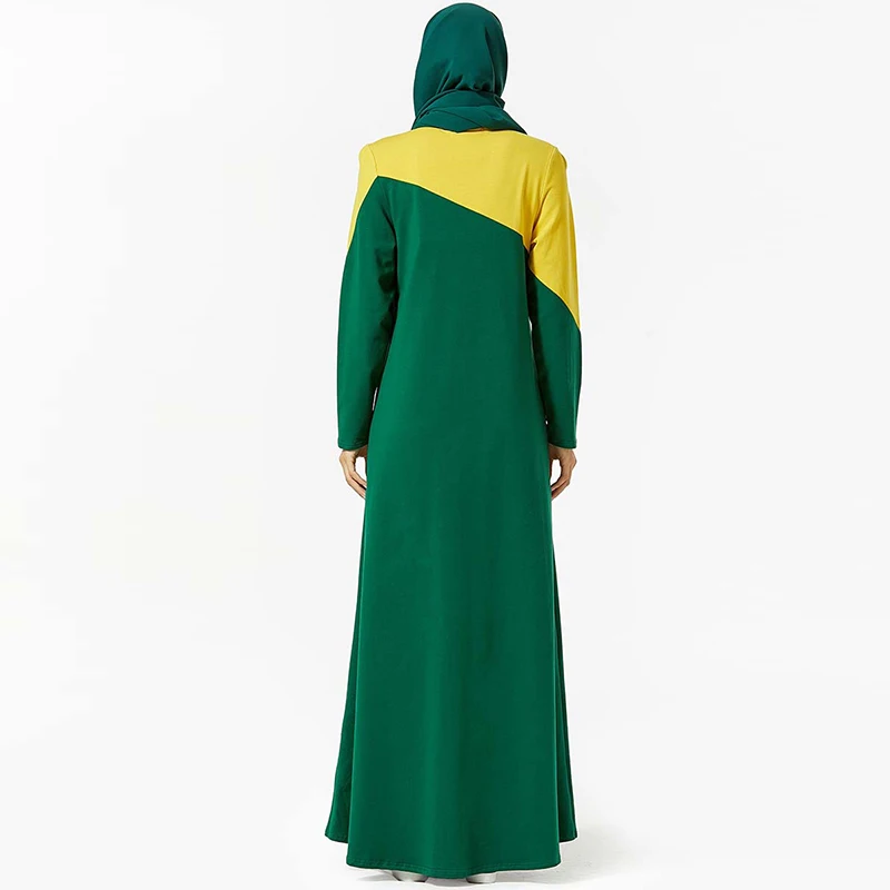 Muslim Hijab Dress Islam Abaya Moroccan Kaftan Dubai Maxi Large Plus Size Soft Cotton Islamic Clothing Abayas For Women Caftan