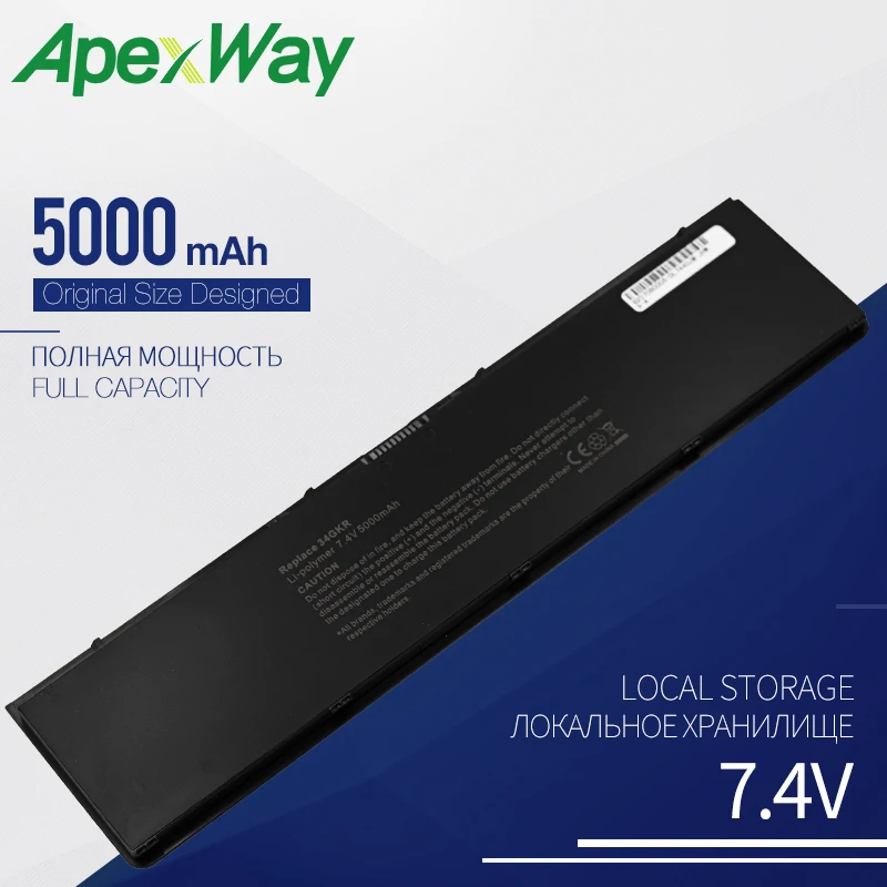 Apexway 7,4 V 5000 mAh лаптоп с Батарея для Dell Latitude E7420 E7440 E7450 серии 3rnfd 34GKR V8XN3 G95J5 0909H5 0G95J5 5K1GW