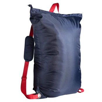 

Large Laundry Bag 24 inch X34 inch with Zipper, College Laundry Backpack with 2 Strong Adjustable Shoulder Straps for College St
