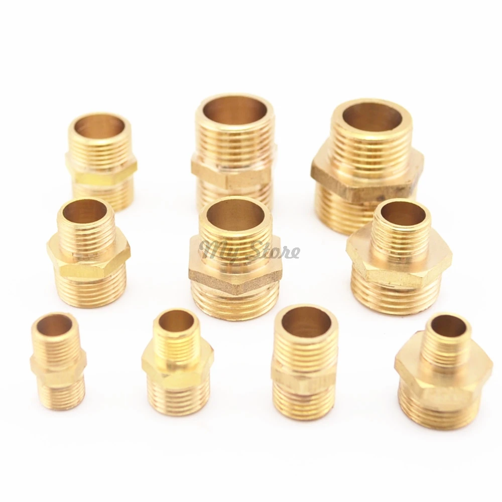 Латунный соединитель муфта с бородкой Резьба BSP 1/8 'Ƈ/4'' 3/8 'Ƈ/2''|brass barb
