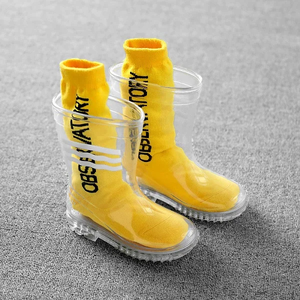 Bottes De Pluie Enfant 32 Bottes De Pluie Transparentes Squelch
