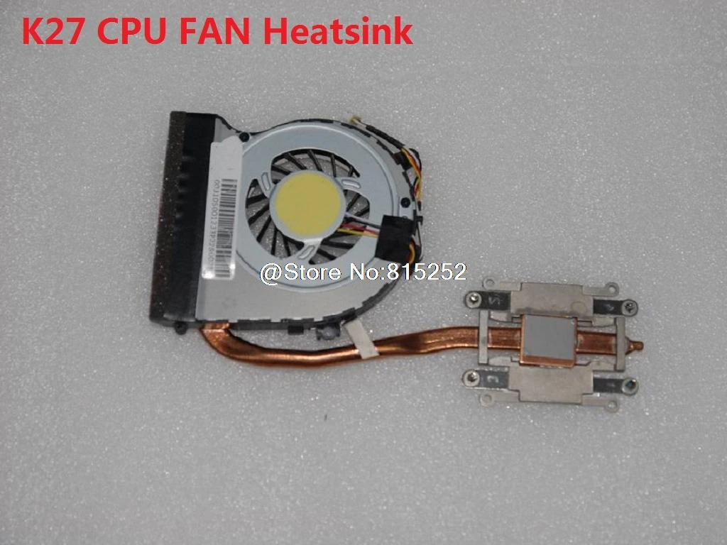 CPU FAN Heatsink K27 Ноутбук Процессор вентилятор и радиатор для lenovo K23 31039541 AT08R003AV0 K26 31044085 AT0D90030R0 K27 KL7 31050012 32KL7TMLV00 - Цвет: CPU FAN Heatsink K27