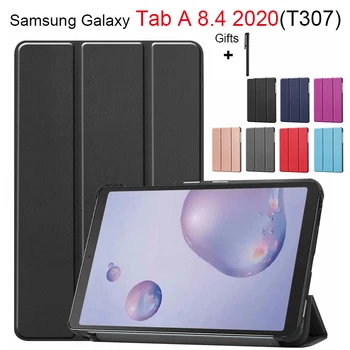 

Magnetic Case for Samsung Galaxy Tab A 8.4 Inch 2020 Model T307 PU Leather Stand Cover for Samsung Galaxy Tab A 8 2020 Case