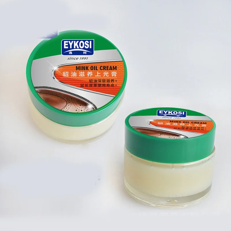 Новинка 50 мл Кожа ремесло чистое норковое масло крем для ухода за обувью кожей