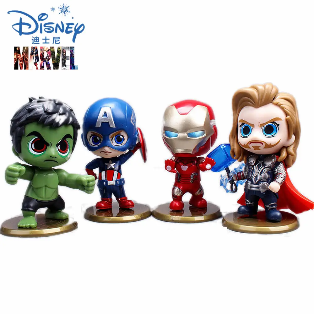 Экшн-фигурка Disney Marvel оригинальная игрушка Железный человек модель Тора Халка