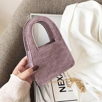

Crocodile pattern hand bag 2020 new retro texture messenger bag spring and summer foreign wild shoulder