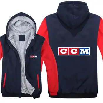 

CCM Logo Hoodies Men Fashion Coat Pullover Wool Liner Jacket CCM Sweatshirts Hoody HS-094