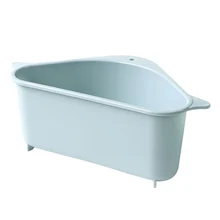 Трехгранная многофункциональная полка для хранения, кухонная присоска для ванной комнаты, угловая подвесная полка, мыльница_ WK