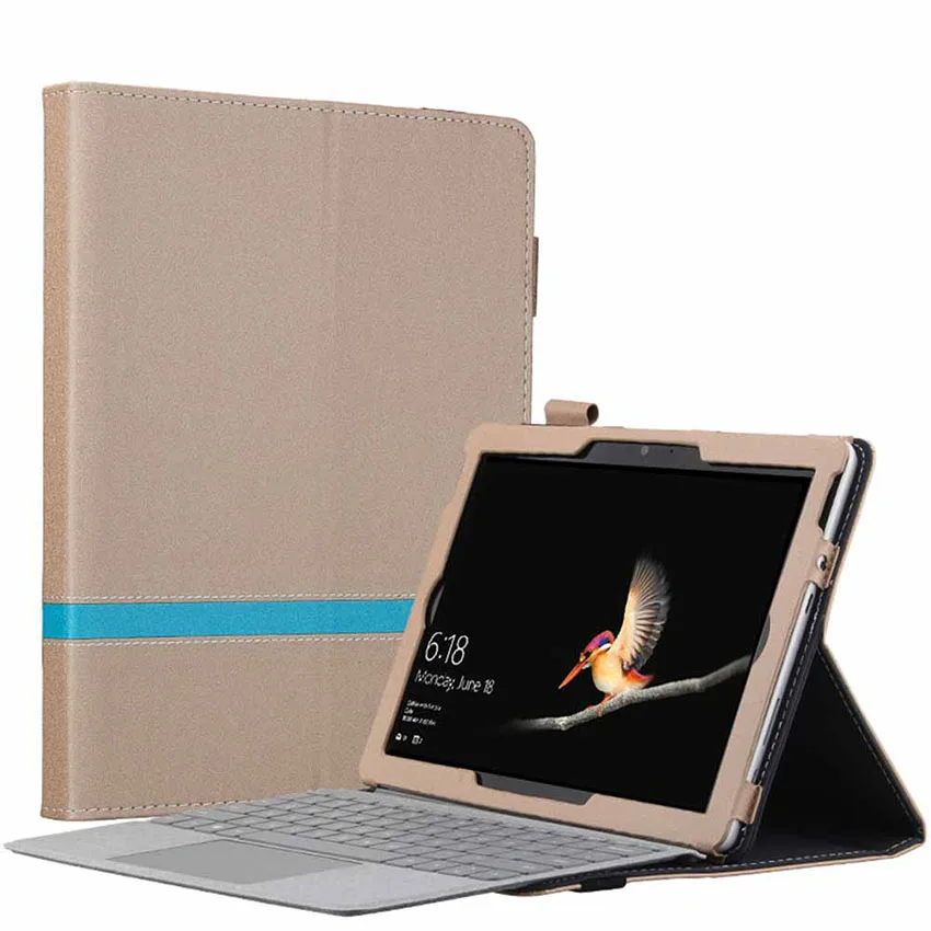 Case For Microsoft Surface Go 10 inch PU Leather Tablet Flip Case Stand Laptop Keyboard Cover Surface Go 10 Protecive Case Skin (76)