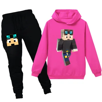 

kids clothes 2020 Spring Children Casual Clothes Baby Boys Girls Cartoon Jacket Pants 2Pcs/sets Kids Infant Tracksuit 3 -16 Y