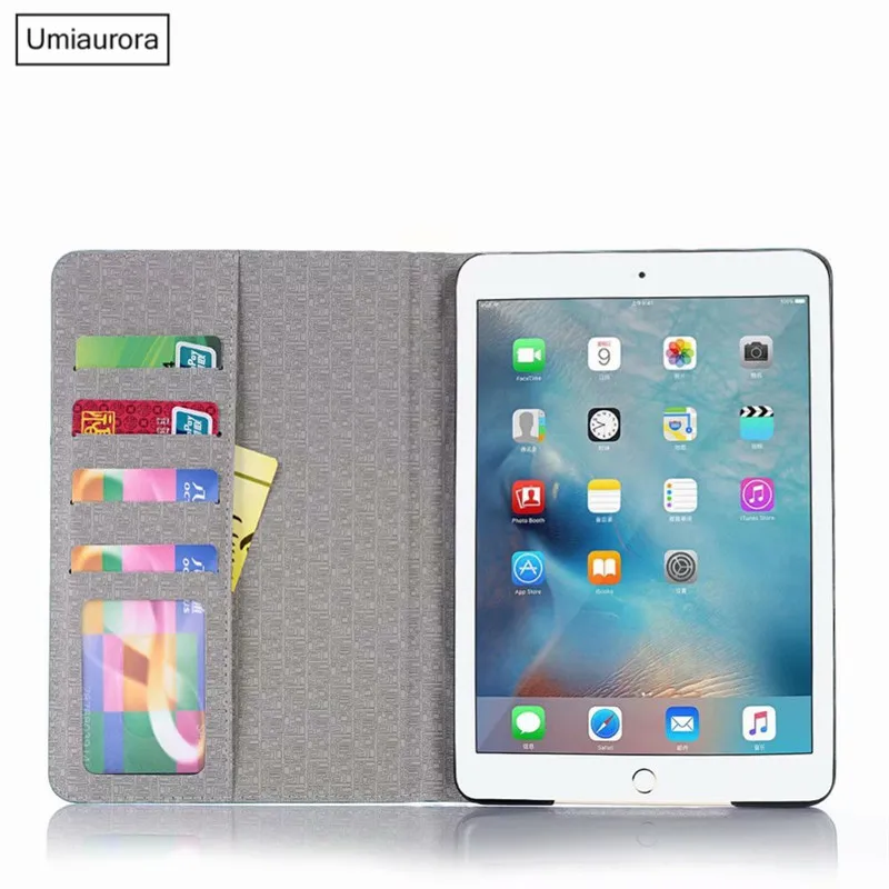 capa de couro para capa inteligente para modelos mini air