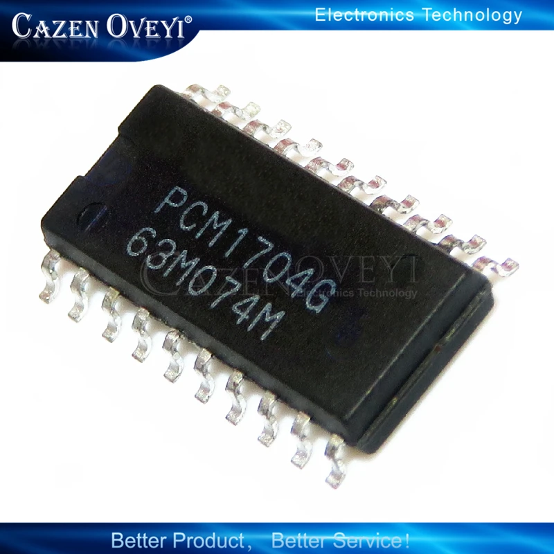 1 шт PCM1704U PCM1704 лапками углублением SOP-20 новый оригинальный IC в наличии |