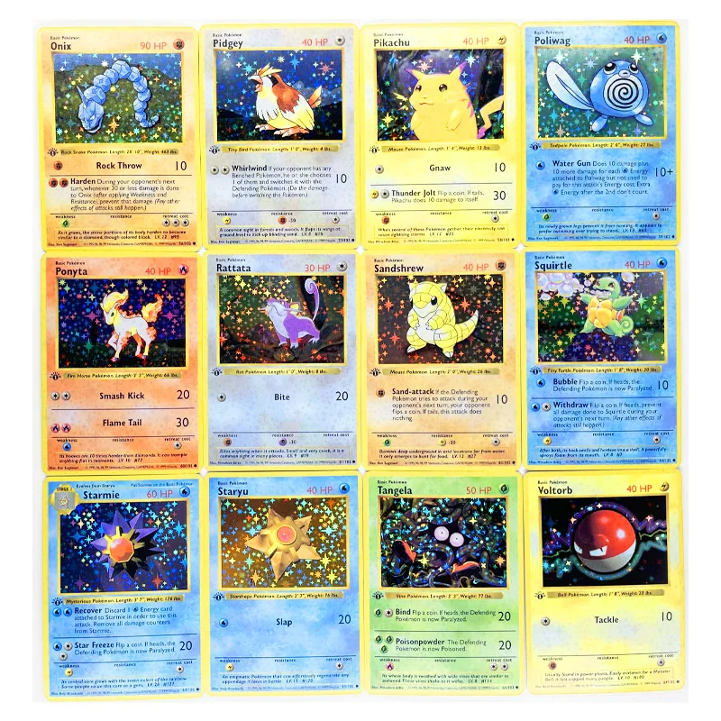 

Pokemon 102pcs/set Charizard France 8.8*6.3cm Reproduction Card Game Collection Anime Cards Toys for Children Gift