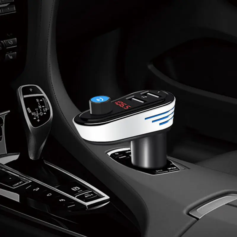 ONEWELL, двойной USB, 5 В, 3.1A, автомобильное зарядное устройство, Bluetooth, Handsfree, автомобильный комплект, беспроводной Автомобильный MP3 аудио плеер, fm-передатчик