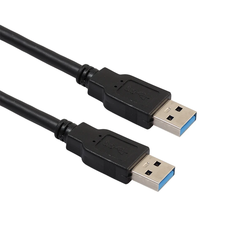 Черный PCI-E 1X до 16X Шахтерская плата удлинитель Стандартный USB3.0 папа-папа 0,6 м удлинитель