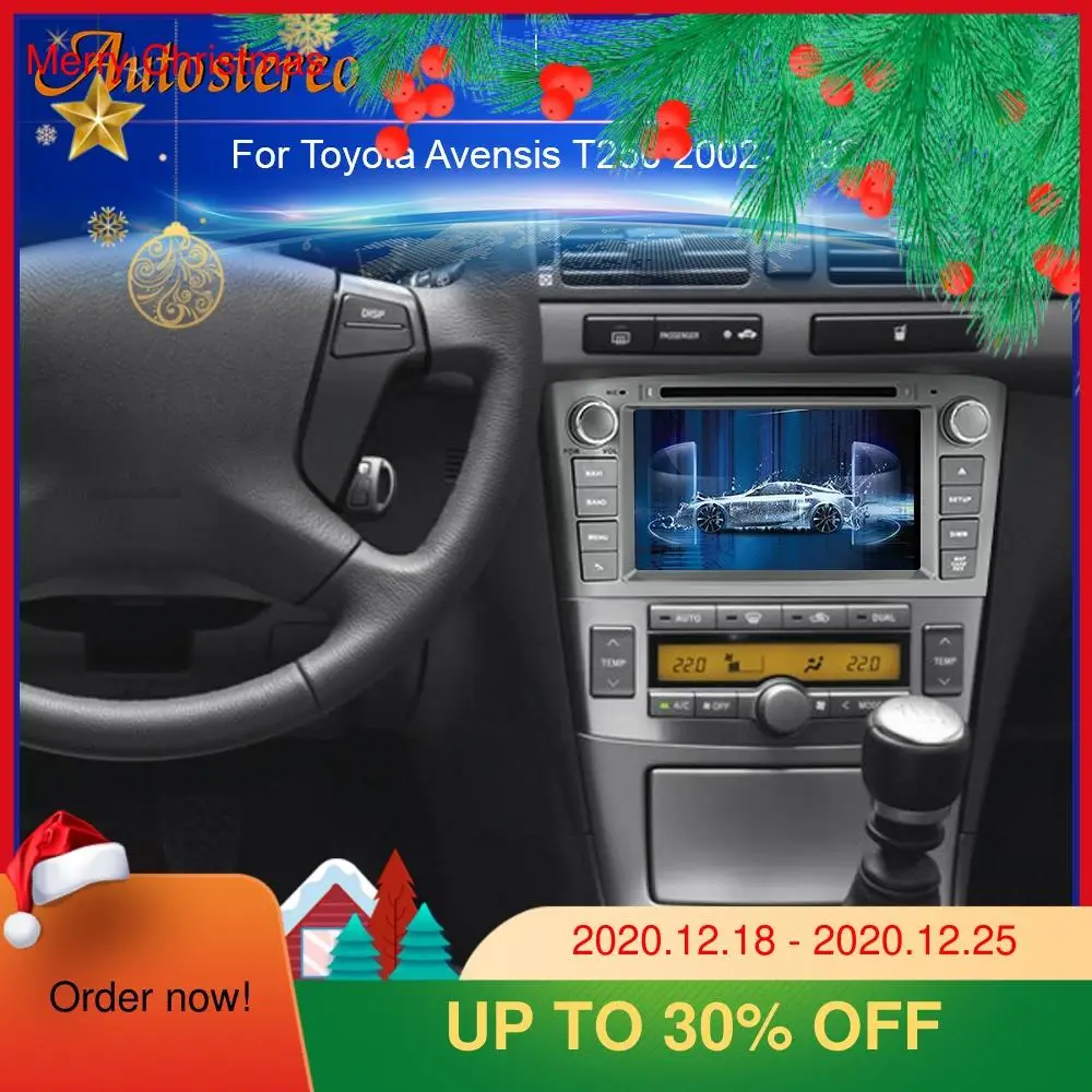 Великобритания сток Android 10 16G Автомобильный dvd плеер для Toyota Avensis 2002 2008 T250 GPS