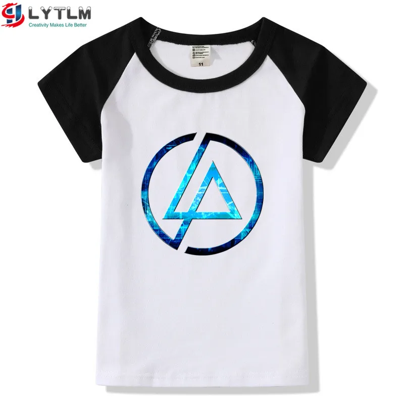 LYTLM Linkin Park/футболка для мальчиков, топы для девочек в стиле рок-н-ролл, XXX, Детская футболка, Garcon Camiseta, оранжевая Детская рубашка, Koszulki, хип-хоп, панк