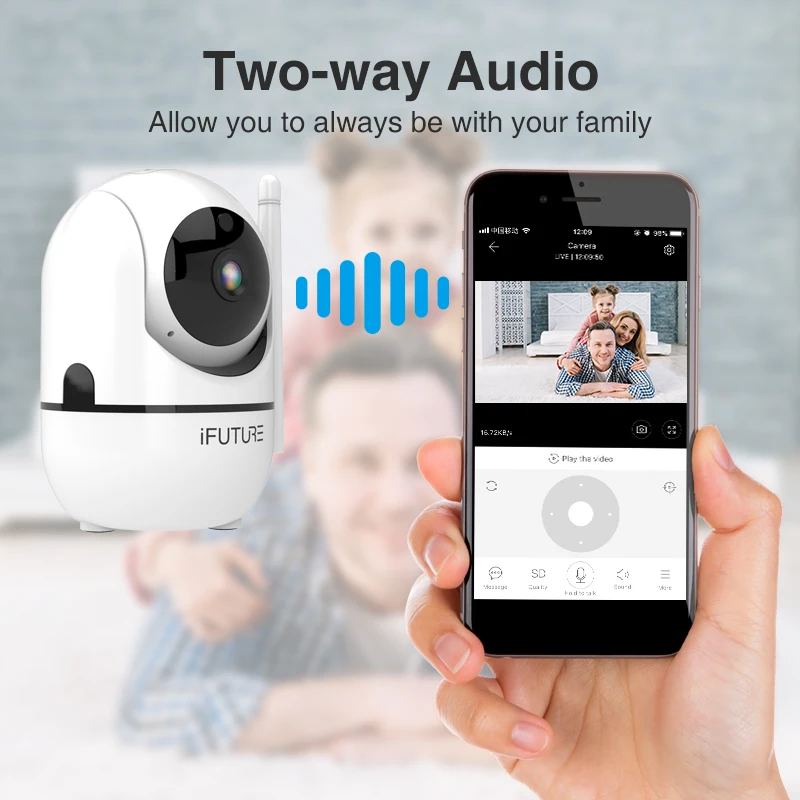 ThiEYE, Full HD, 720 P, домашняя ip-камера безопасности, двухсторонняя, интеллектуальная, с автоматическим отслеживанием, облачная, беспроводная, Wi-Fi камера, ночное видение, вилка стандарта США