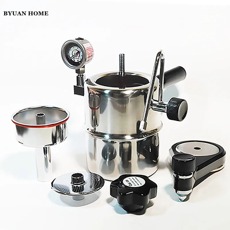 Cafetera Moka de diseño superexterior, máquina de café espresso, estufa de  acero inoxidable, cafetera - AliExpress Electrodomésticos