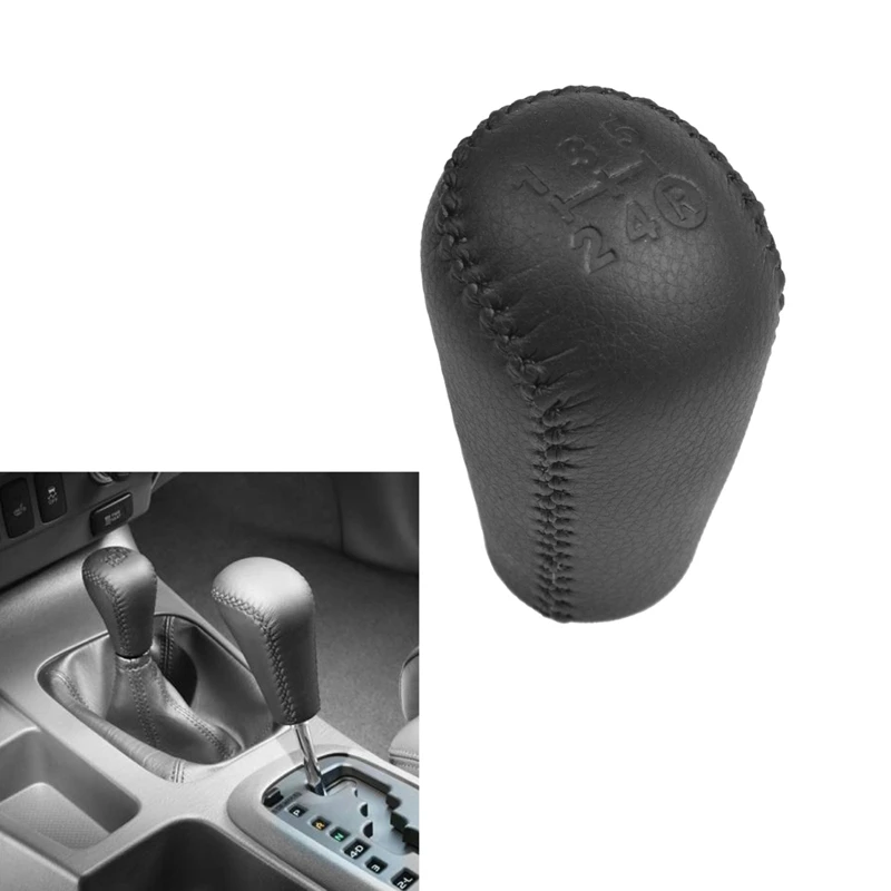 PU Leather Handle Gear Shift Knob Stick for Toyota Hilux MK6 MK7 2004-2014 Manual Transmission Lever | Автомобили и мотоциклы