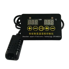 Лидер продаж ZFX-W1013 12V 24V 220V микрокомпьютер цифровой Дисплей Температура контроллер термостат интеллигентая(ый) контроллер времени Регул
