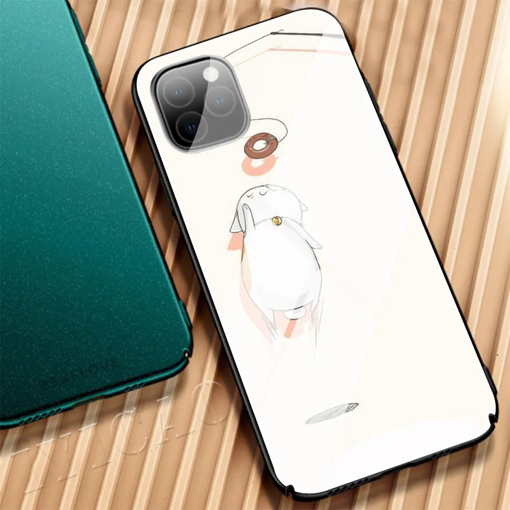 IYICAO Natsume Yuujinchou чехол для телефона из закаленного стекла для Apple iPhone 11 Pro XS Max XR X 8 7 6S Plus 5s SE