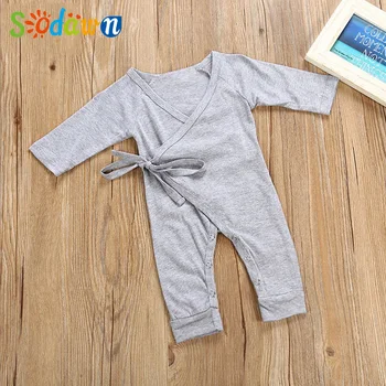 

Sodawn Baby Clothes 2020 Autumn Spring Angel Wings Behind Boy Clothes Baby Girl Clothes Infant Romper Jumpsuit For 0-24M