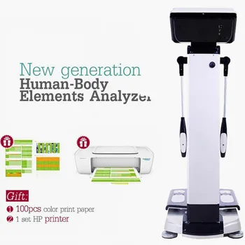 Cheap Latest Technology Aesthetics Fat Test Body Elements Analysis Manual Weighing Scales Beauty Care Weight Reduce Body Composition
