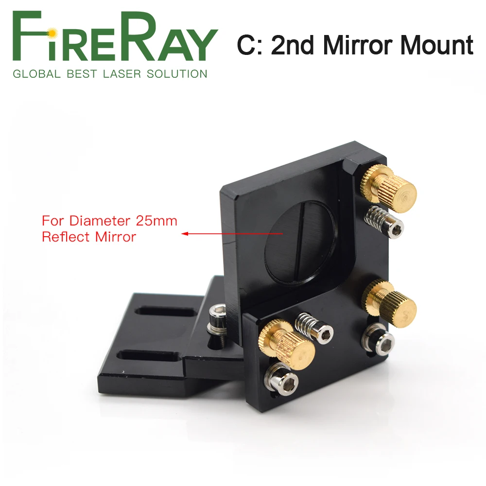 Комплект лазерной головки FireRay CO2 с зеркальным и фокусным объективом встроенное
