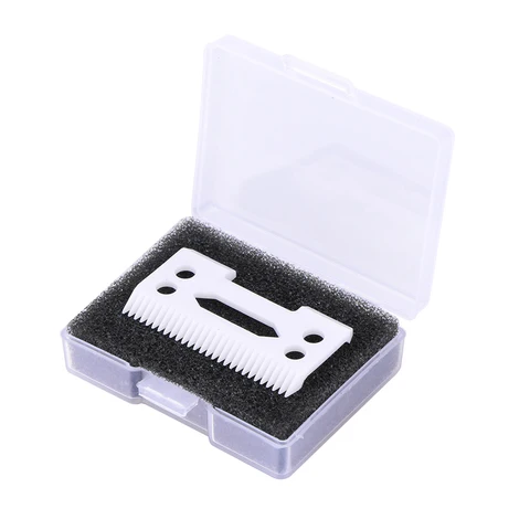 Clip 2 Holes Hair Clipper Blade Cutter Electric Clipper Blades Ceramic Blades For Wahl Shear Clipper With Box Blade Knife