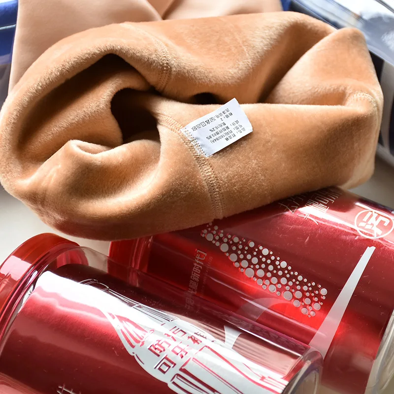 230 г плюс бархатные Cola брюки женские Взрывные модели плюс бархатные толстые теплые облегающие голой ноги интегрированные облегающие брюки