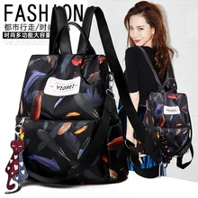 Стиль перо-стиль горячие продажи тренд Противоугонный рюкзак через границу для Amoy поставки товаров внешней торговли экспорт на Beha