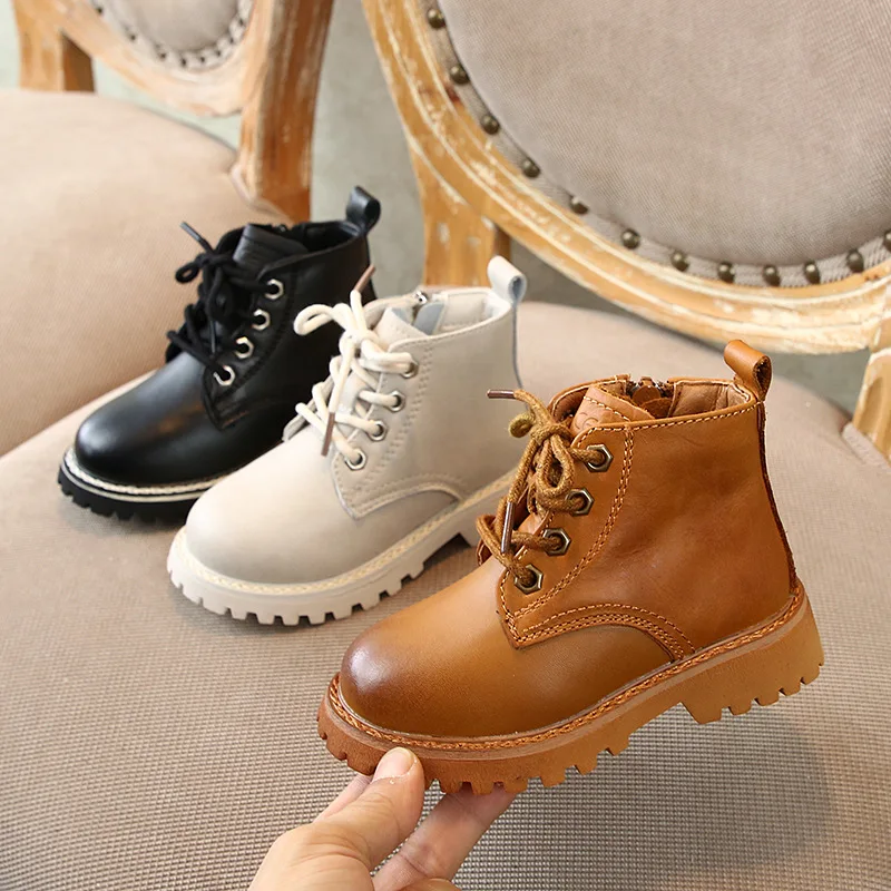 

Fashion Leather Soft Sole Baby Boots Children's Shoes Toddler Girls Boots Toddlers Girls Shoes Baby Boots
