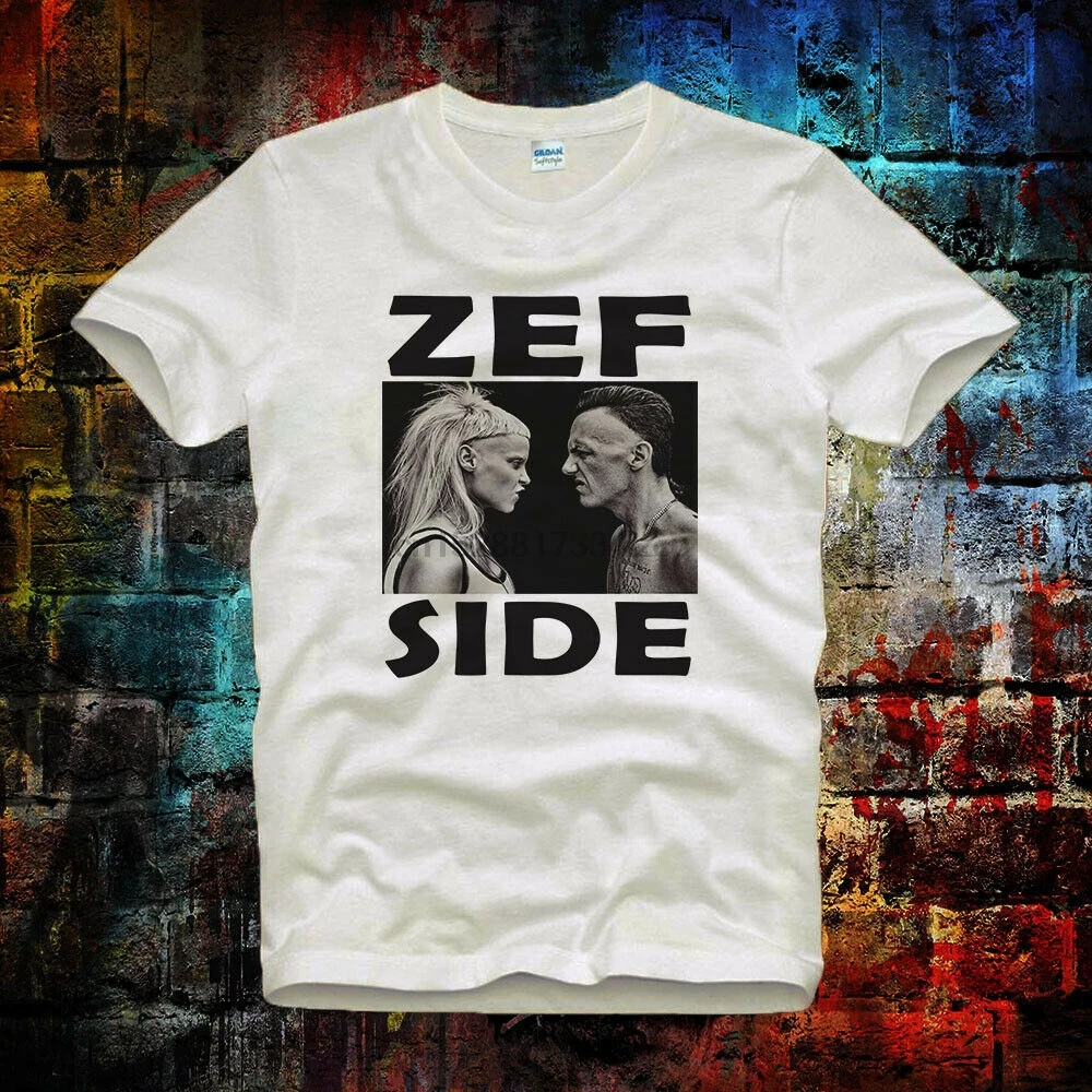 Zef Side Die Antwoord Like Harajuku уличная рубашка мужская Yolandi Ретро крутая Унисекс Женская