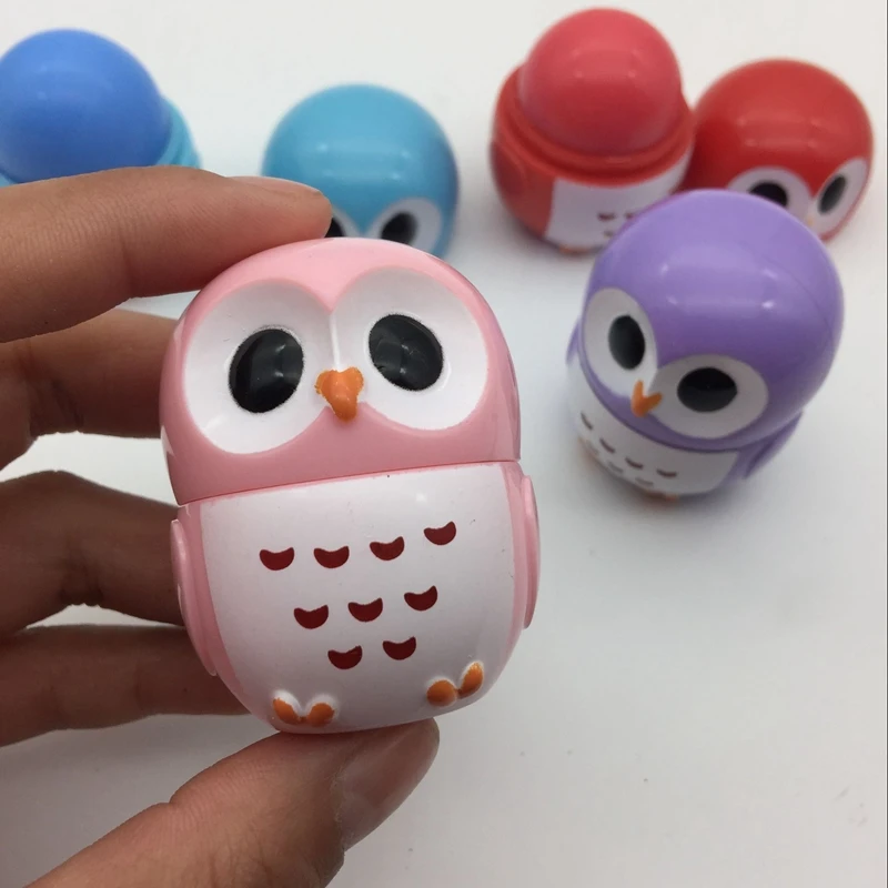 1 шт. макияж сова конфеты цвет увлажняющий бальзам для губ из натуральных трав