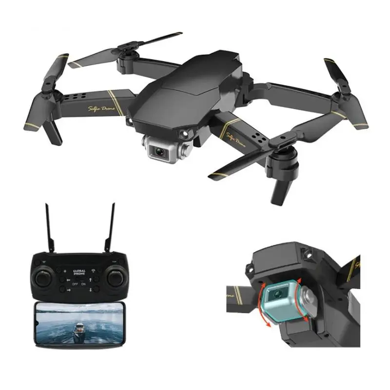 

Global Drone EXA Dron with HD Camera 1080P Live Video Foldable Arm RC Quadcopter Drone Remote Control Aircraft Kids Gift