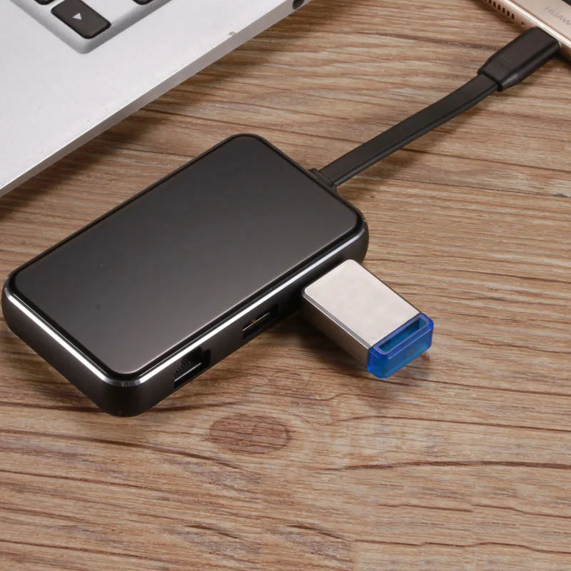 Type-C Turn Hdmi Rj45 Vga Six-In-One многофункциональный конвертер для ноутбука Usb-C док-станция