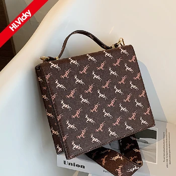 

2020 Summer New Casual Ladies Messenger Bag Party Girl Shoulder Bag Women Fashion Handbag Animal Pattern Famous Designer Brand