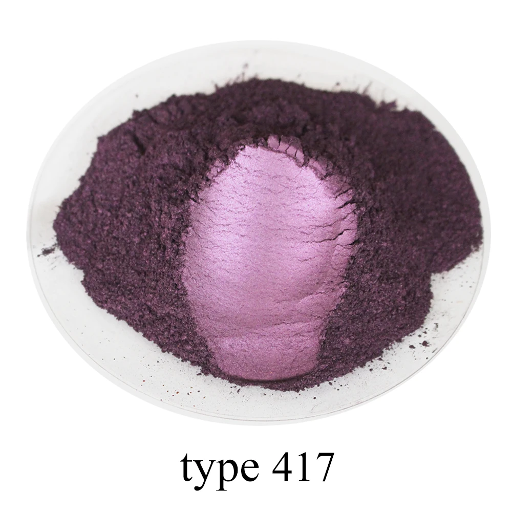 

Pearl Powder Acrylic Paint 50g Type 417 Rose Violet for Arts Automotive Paint Soap Eye Shadow Dye Colorant Mica Powder Pigment