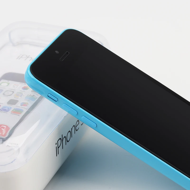 Разблокированный Apple iPhone 5C двухъядерный 4," 8MP мобильный телефон 8 ГБ/16 ГБ/32 ГБ rom Apple IOS WiFi gps WCDMA 3g Подержанный смартфон