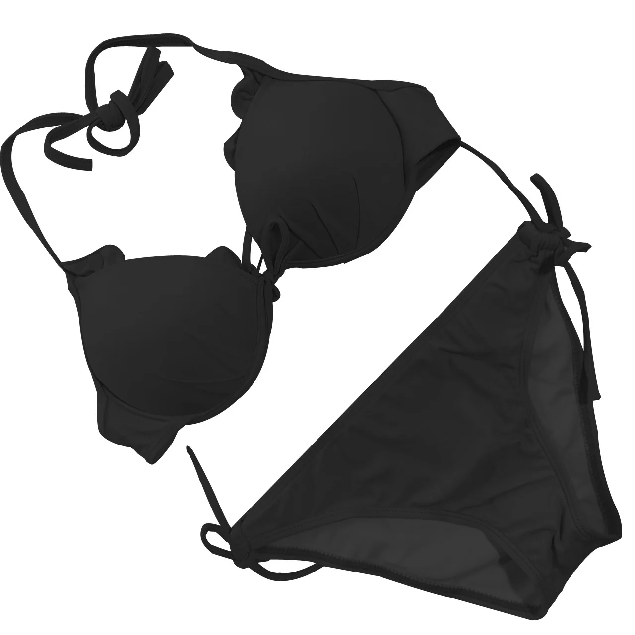 

Bikini Swimwear Steel Support Gather Together Fungus Edge Sexy Woman Bikini 3047