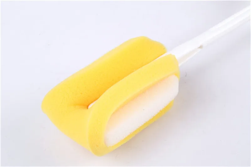 5pcs/set Baby Bottle Sponge Brushes Dummy Nipple Pacifier Brushes Milk Feeding Bottle Brush Infant Pacifier Cleaner Random Color
