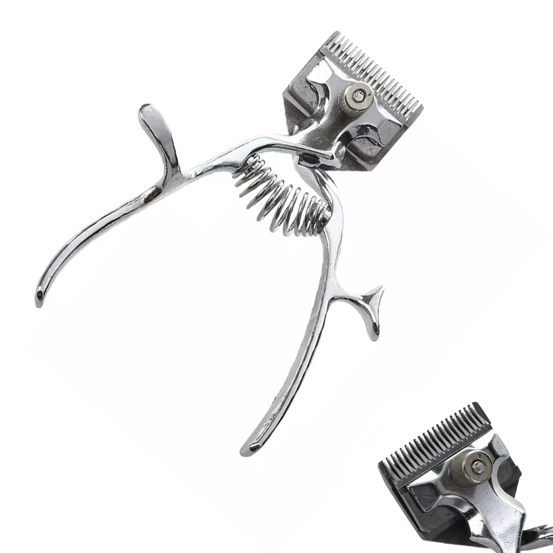 Hair Country Hand Hair Clippers Manual Metal Portable Trimmer Cutter Vintage Barber Styling Tools hairdressing scissors hair trimmer scissors