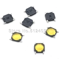 100pcs/lot 4*4*0.8MM film touch switch 4pin SMD switch mobile phone camera MP4 microwave oven button 4x4