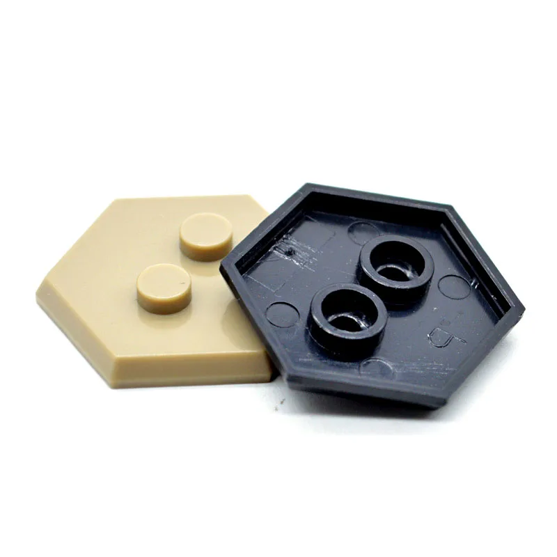 Minifigs 빌딩 블록에 대 한 20PCs 6 각형 스탠드 16 진수 Baseplate Socle MOC 벽돌 건설 완구