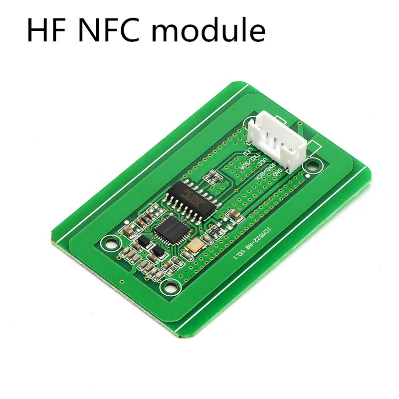 NFC считыватель модулей Индуктивный модуль датчика NFC модуль HF NFC плата считывания записи модуль для отеля офис IC карта идентификационная считывающая карта